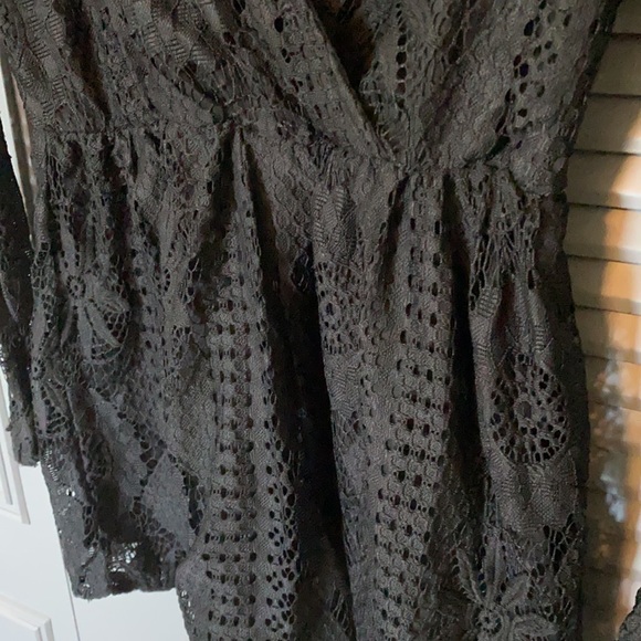Bethany Mota : Black Lace Romper - Small - Picture 3 of 10